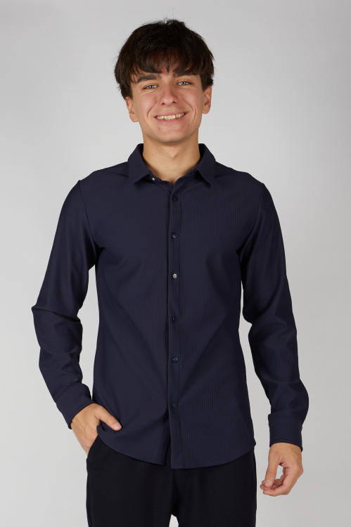 рубашка B-SH35231-26 Miasin (Синий, 122)