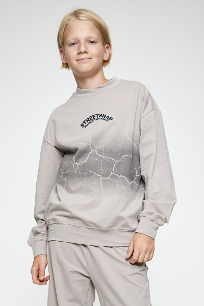 Джемпер B-SW35107 (серый, 146)