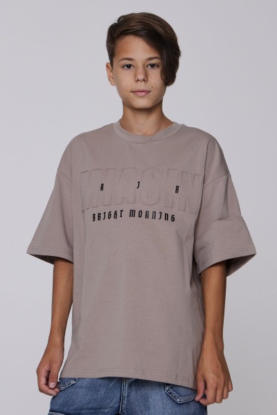 Футболка B-TS35053 (T.бежевый, 140)