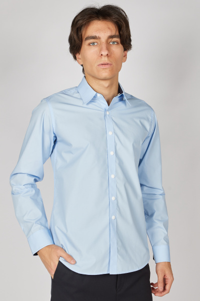 Рубашка B-SH35278 (Голубой, 134)