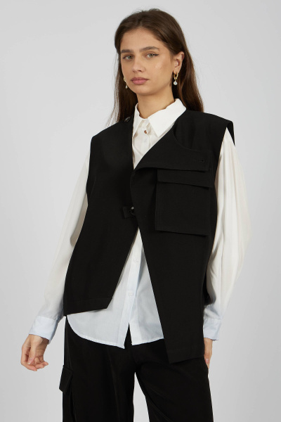 Жилет G-VST24486 (Черный, 158)