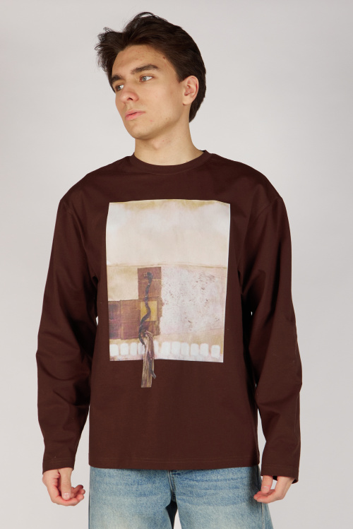 Лонгслив B-SW36487 Miasin (коричневый, 140-170)