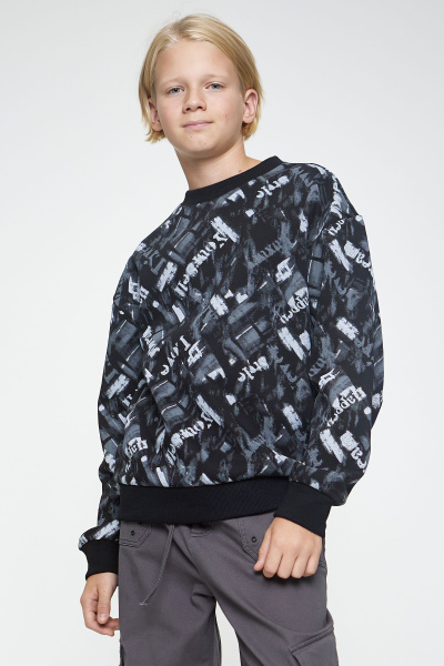 Джемпер B-SW35111 (черный, 140)