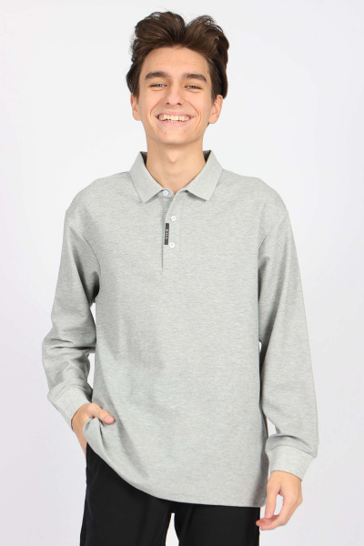 Поло B-PL34439 (Серый, 134)