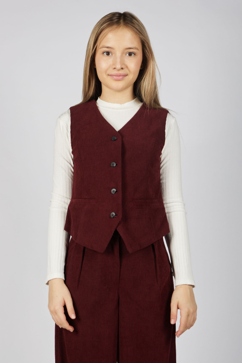 Жилет G-VST25402 Miasin (Бордовый, 140)