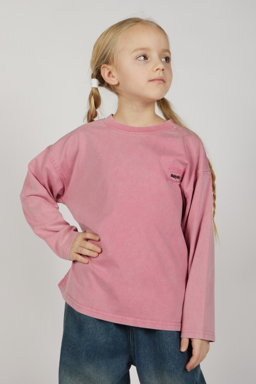 Лонгслив B-SW36441 Miasin (Розовый, 100-140)