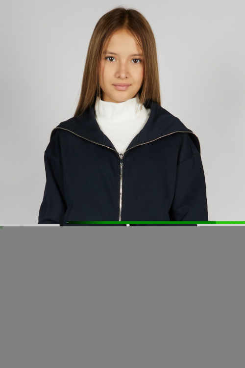 Толстовка на молнии G-HDZ26266 Miasin (Синий, 122-128 (2 шт.))