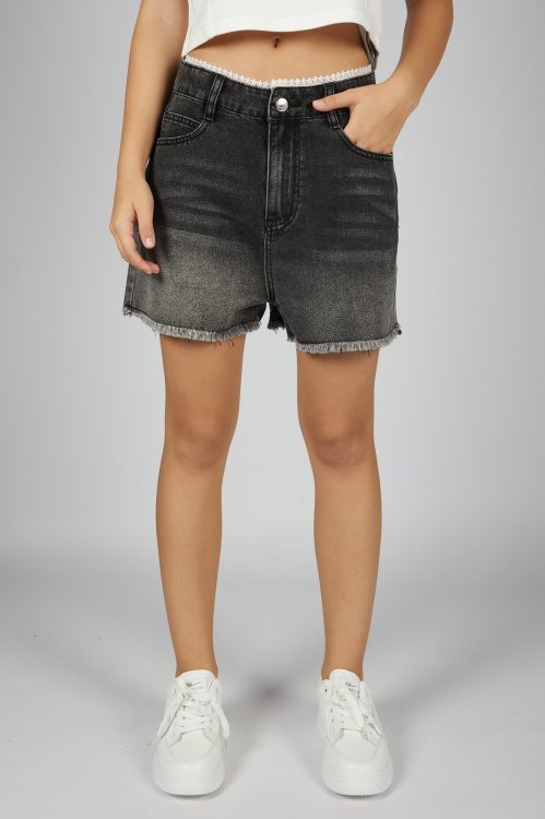 Шорты G-JN26056 Miasin (Джинc. серый, 134)