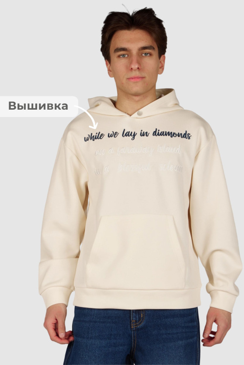 Худи B-HD36490 Miasin (Шампань, 140-170 (Не отшито))