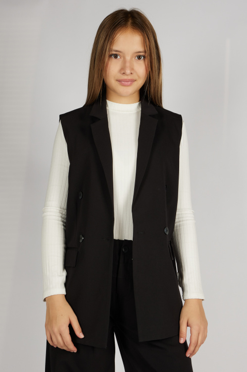 Жилет G-VST26335 Miasin (Черный, 134-140-146-152-158-164 (1-1-1-2-2-2) / 9 шт.)