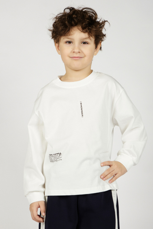 Лонгслив B-SW36435 Miasin (Белый, 100-140)