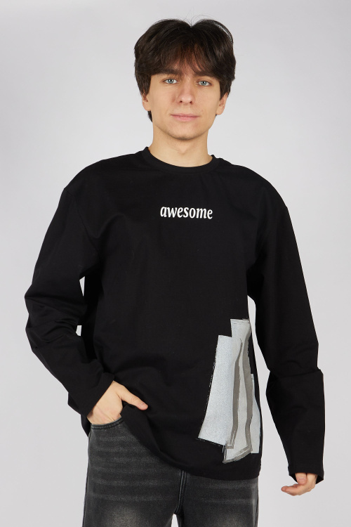 Лонгслив B-SW35446 Miasin (Черный, 140)