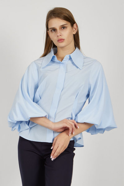 Блузка G-SH24467 (Голубой, 164)