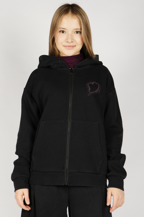 Толстовка на молнии G-HDZ26444 Miasin (Черный, 134-164)