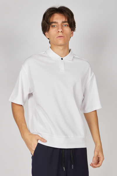 Поло B-PL35307 (Белый, 122)