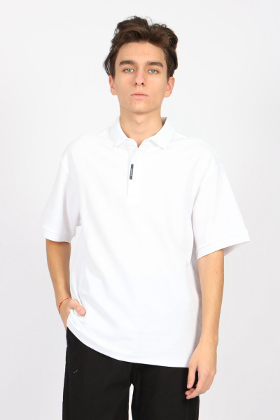 Поло B-PL34439S (Белый, 152)