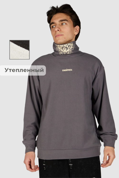 Свитшот B-SW36509 Miasin (темно-серый, 140-170)