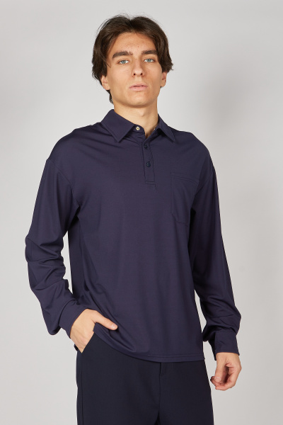 Поло B-PL35242 (Синий, 140)