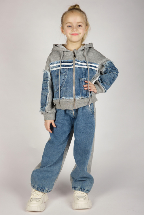 Комплект G-KM26511 Miasin (светло-серый, 100-140)