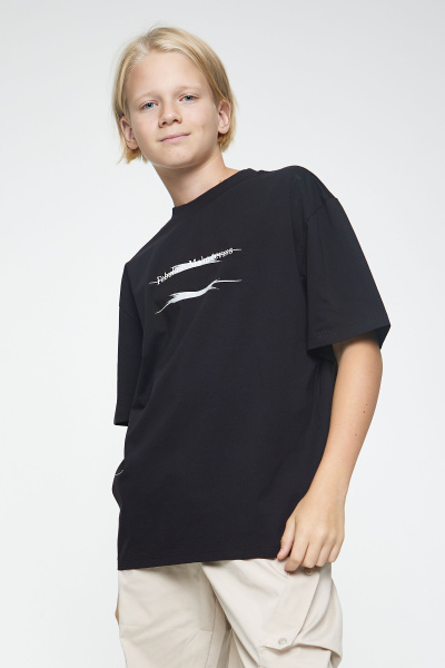 Футболка B-TS35166 (черный, 140)