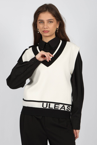 Жилет G-VST24531 (Белый, 140)