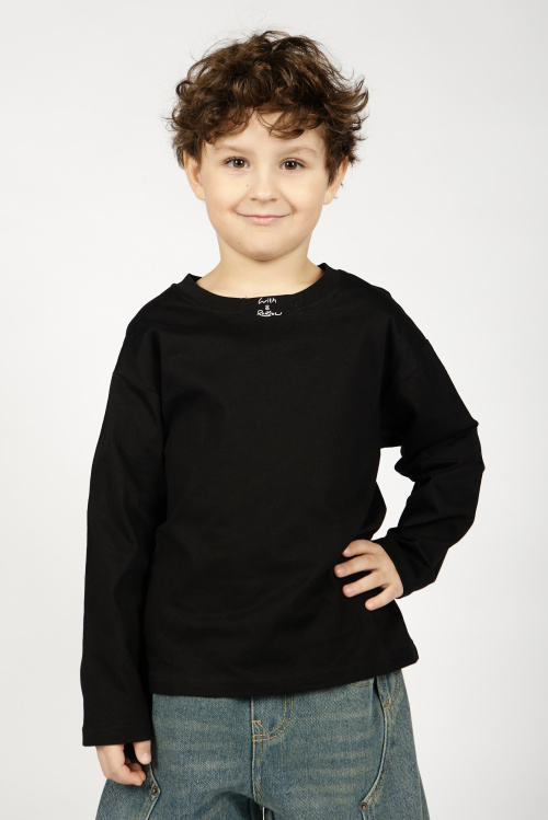 Лонгслив B-SW36442 Miasin (Черный, 100-140)