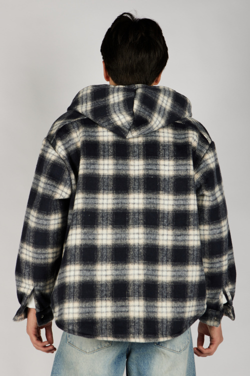 Куртка B-JCK36501 Miasin (Синий в клетку, 140-170)