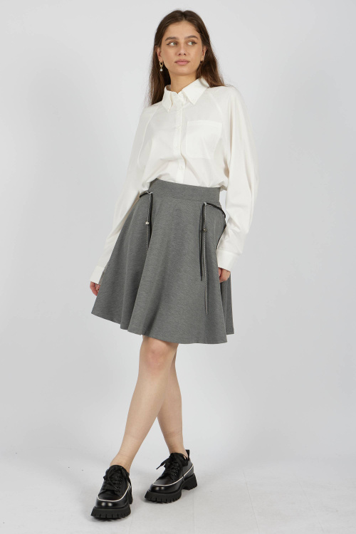 Юбка G-SK24586 (Серый, 122)