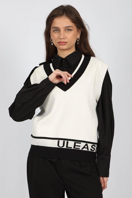 Жилет G-VST24531 (Белый, 140)