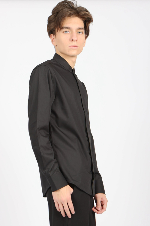 Рубашка B-SH34447 (Черный, 164)