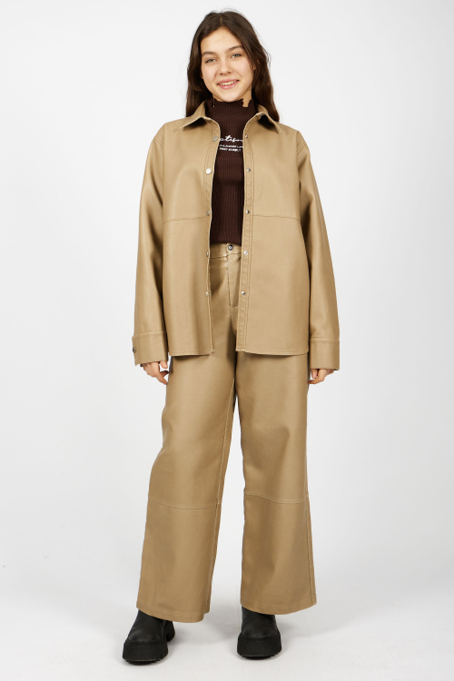 Лонгслив (Коричневый, 140)