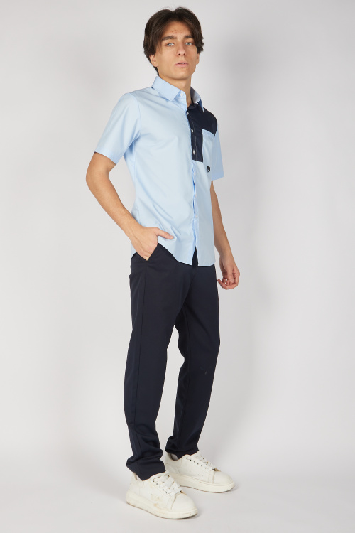 Брюки B-TR35222 (Синий, 176)