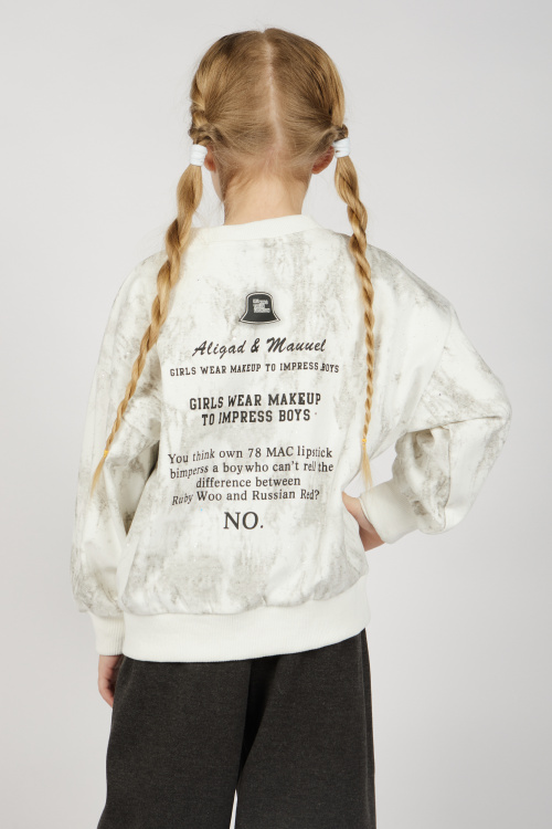 Джемпер B-SW36443 Miasin (Белый, 100-140)