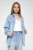 Блузка G-SH25106 (Джинсовый, 134)