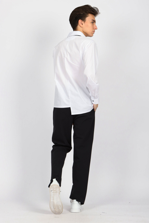 Рубашка B-SH34417 (Белый, 158)