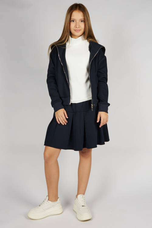 Толстовка на молнии G-HDZ26266 Miasin (Синий, 122-128 (2 шт.))