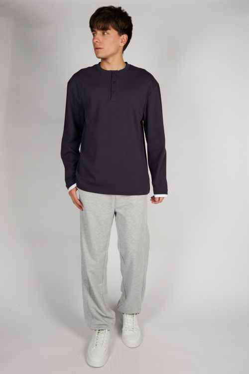 Лонгслив B-SW36342 Miasin (Синий, 140-170 (6 шт.))