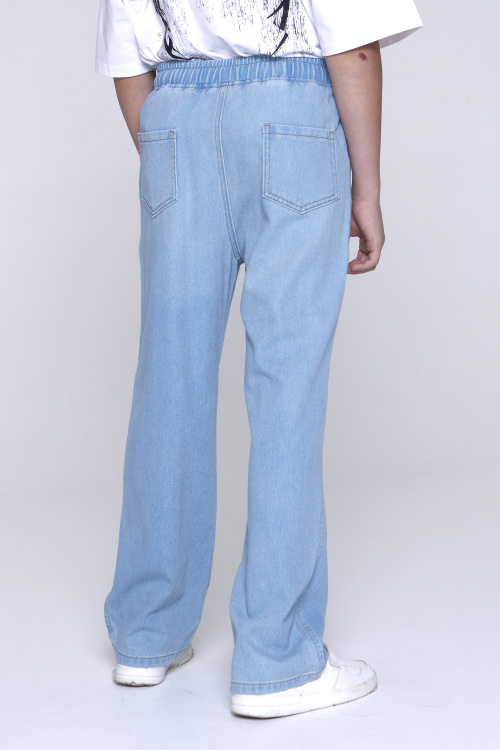 Джинсы B-JN35192 (Джинсовый, 140)