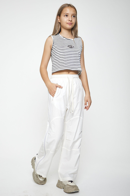 Брюки B-TR35155 (белый, 140)