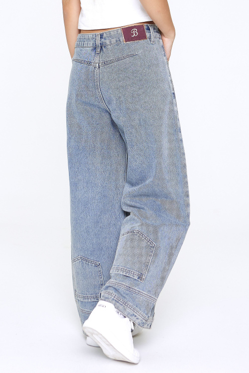 Джинсы B-JN35159 (Джинсовый, 170)