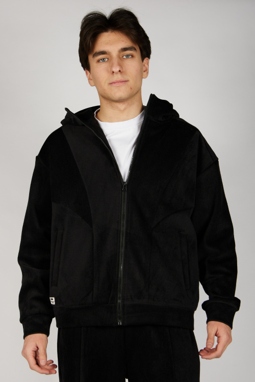 Толстовка на молнии B-HDZ36505 Miasin (Черный, 140-170)