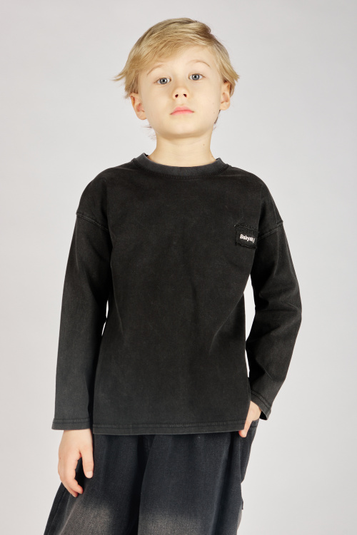 Лонгслив B-SW36441 Miasin (Черный, 100-140)