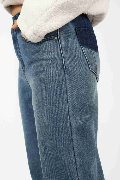 Джинсы (Джинсовый, 140)