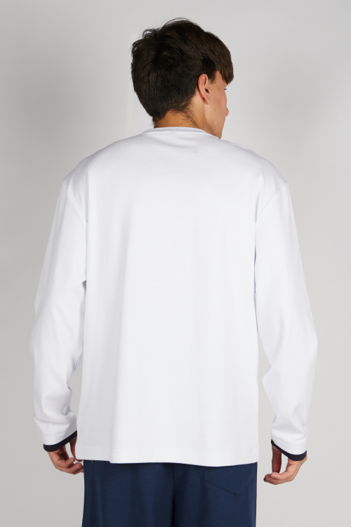 Лонгслив B-SW36342 Miasin (Белый, 140-170 (6 шт.))