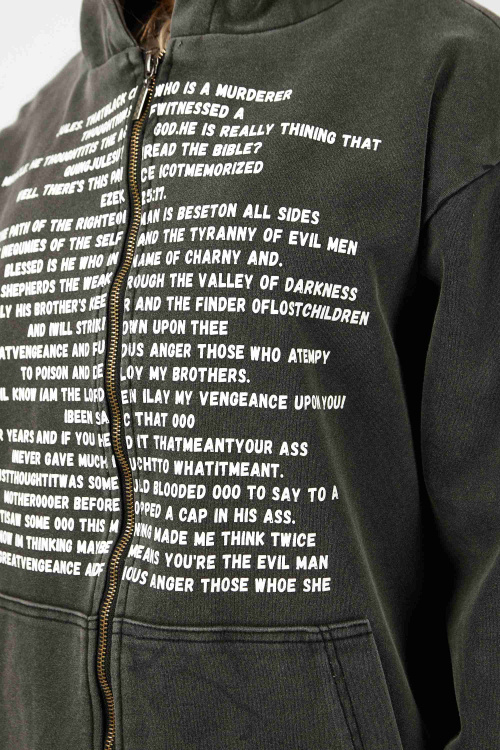 Толстовка на молнии (Черный, 140)