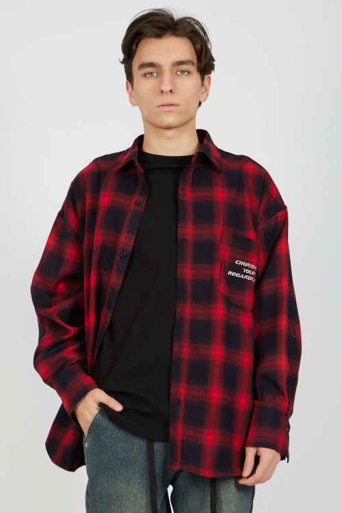 Рубашка (Красный, 158)