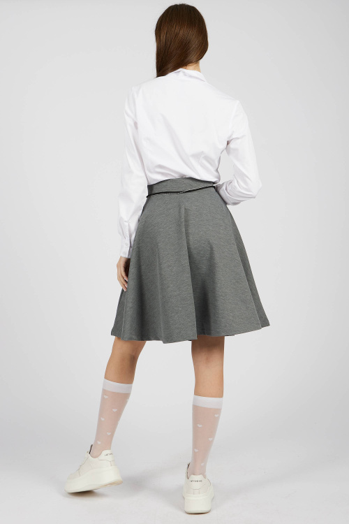 Юбка G-SK24586 (Серый, 122)