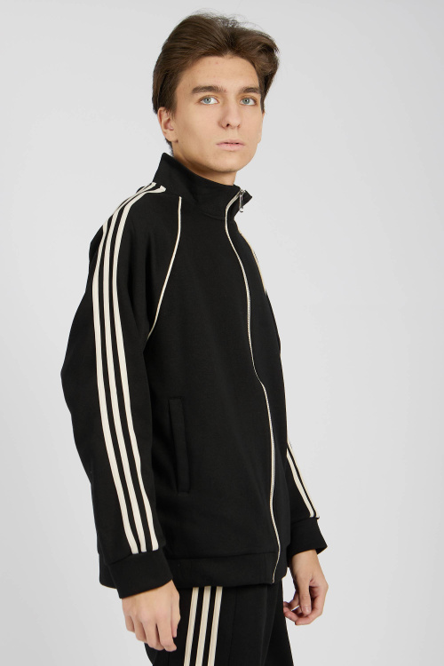 Толстовканамолнии B-HDZ34472A (Черный, 170)