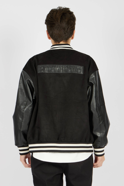 Бомбер B-JCK34478 (Черный, 158)