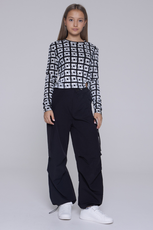 Лонгслив G-TN25118 (черный, 134)